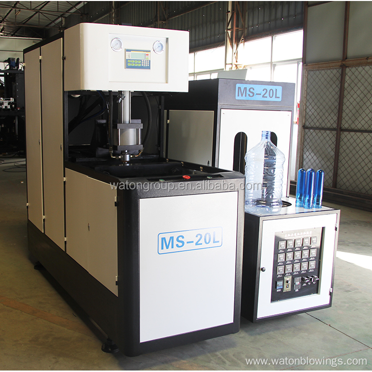 5 Gallon Semi Automatic PET Blow Molding Machine