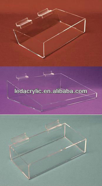 ACRYLIC SLATWALL TRAYS