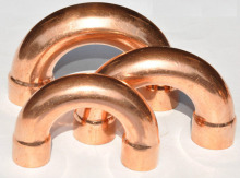 Copper U bends air conditioner parts