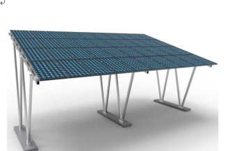 Support PV en acier de forme C pour support solaire