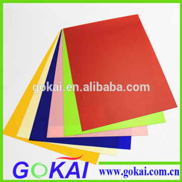 Advertising Plastic Product PVC Rigid Plastic Sheets For Building Material Use