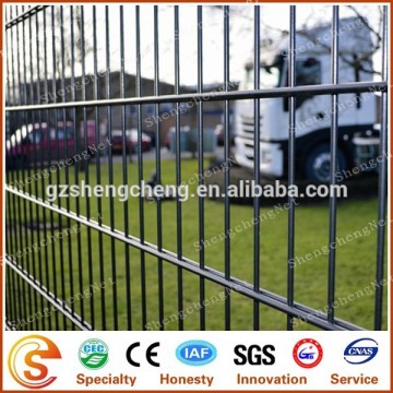 Iron fence Double wire fence Double horizontal fence