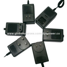 50W series wall mount AC/DC adapter, certified with EN-60065 and EN-60950 standards