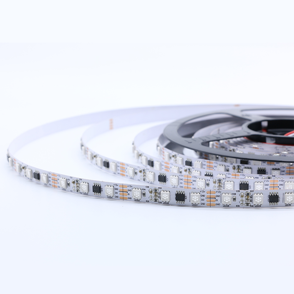 عالي الجودة DC12V 5050SMD 60LED WS2811 PIEXL LED Strip IP68