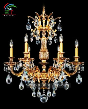 rock crystal chandelier