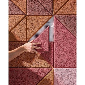 Noise Reduction Wood Wool Acoustic Ceiling Panel for Hall
