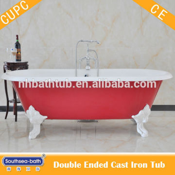 modern colored bathtubs/ Chinese Red Luxury imperial foot baths