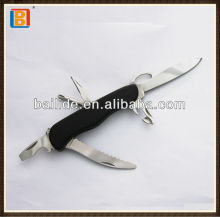 2017 Professional Pocket Multifunctions Survival Knife With Plastic Handle And Survival Knife Blade