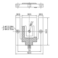 NH1A3 Plate type weighing sensor