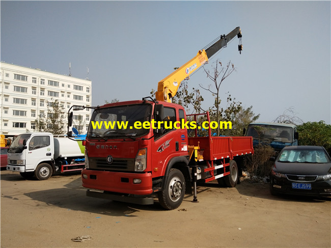 4ton Telescopic Boom Truck Cranes