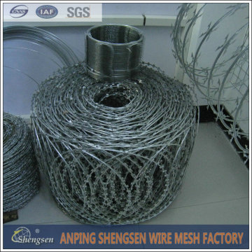 Flat razor wire/concertina razor wire/Flat concertina razor wire