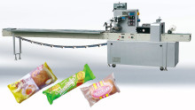 Flow wrap packing machine