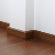 skirting lacquered solid oak