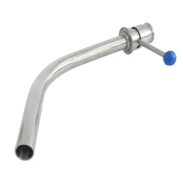 Tri-clamp Beer Take Off Arm Center Valve