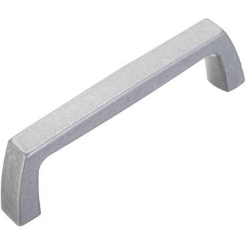 Manijas de recubrimiento en polvo gris / aleación de zinc industrial / para gabinete