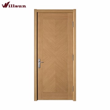 Flat Design Drawing Room Interior Flat Solid Wood Door