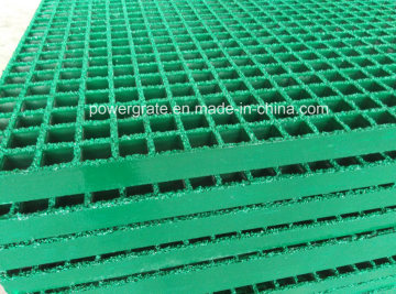 FRP/GRP Gratings, Fiberglass Gratings, FRP Molded Gratings, Embedded Grit, Building Material