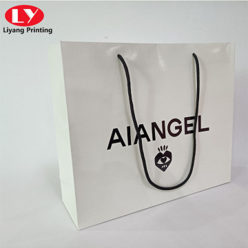 hot sale simple style shopping garment paper bag