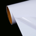 SAV0812-8 Glossy Solvent Adhesive PVC Vinyl 80mic 120g