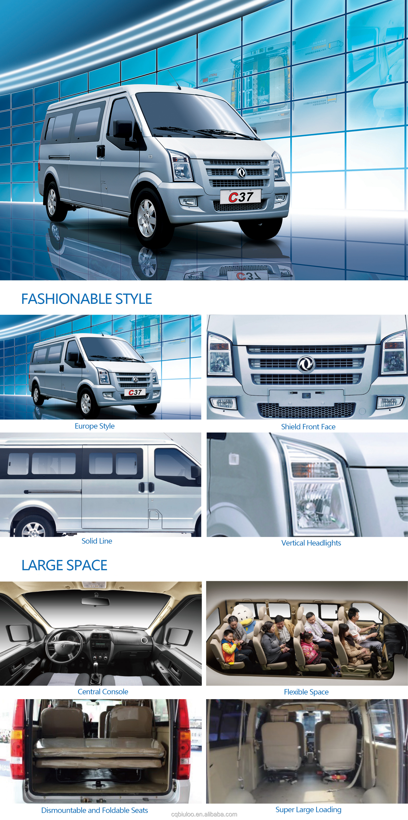 2022 Electric Car Used Cars For Sale Cost-Effective Spacious And Multifunctional MPV Used Cars DFSK GLORY C37