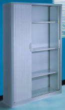dual-sliding-door file cabinet