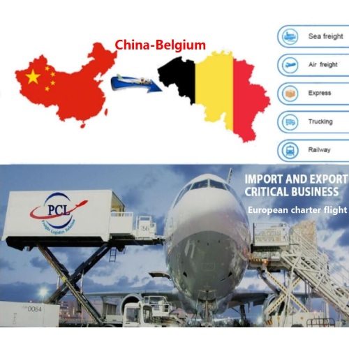 Europe air freight in Belgium LGG airport