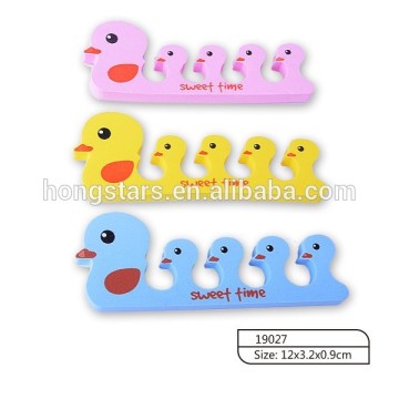 Yellow duck Eva toe separator