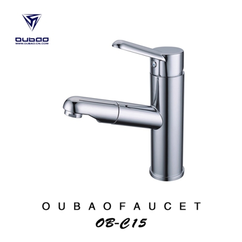 Faucet Sink keran Panas dan Sejuk Bergaya yang Elegan