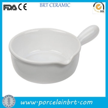 Kitchenware hot sale items white Ceramic Fry Pan