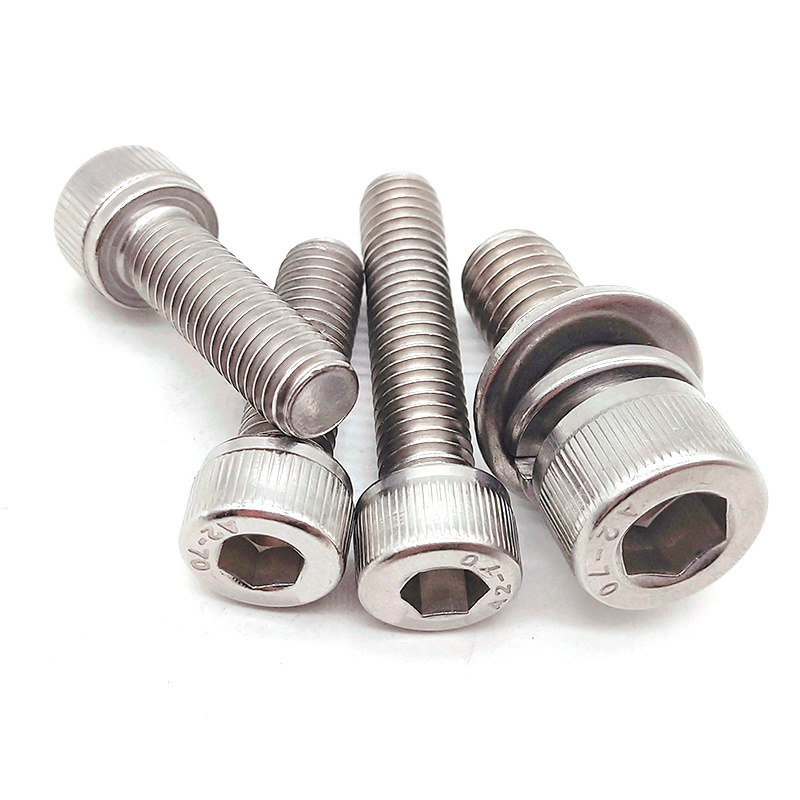 DIN912 SS304/316 A4-70 HEX SOCKET CAP CAP BOLT