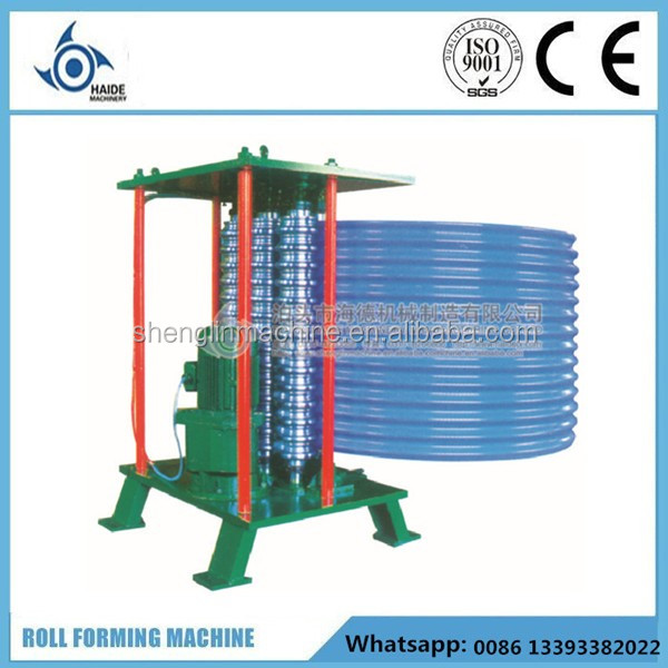 fully automatic curved crimping machine for metal roof sheet