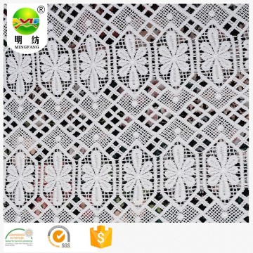 Chemical 100% polyester guipure embroidery fabric