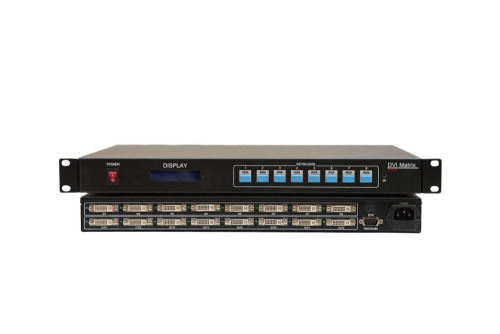 8x8 DVI matrix switcher, DVI mixed matrix