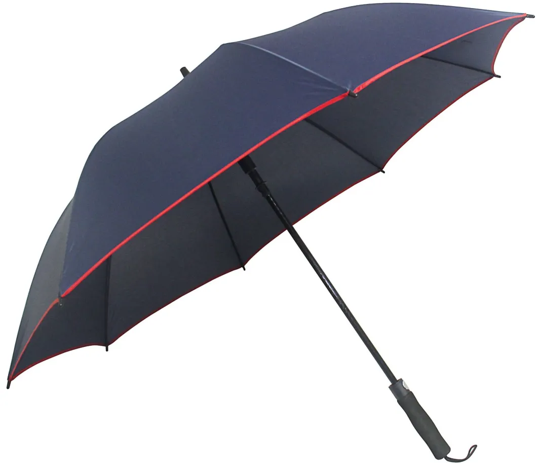 27inch 8K 190t Pongee Standard Size Personalized Customized Have Reflective Article Lamp Golf Umbrella