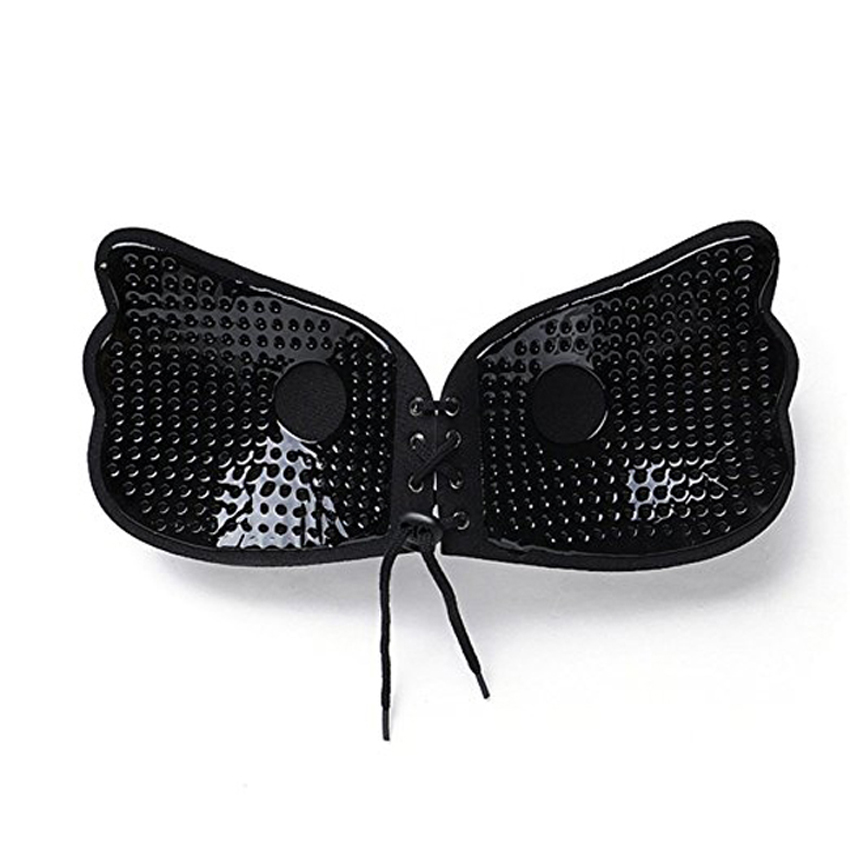 Latest Butterfly Push Up Adhesive Shapless Girl strapless wings lala bra