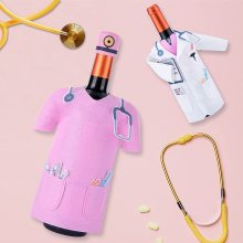 Luxury felt wine bottle bag