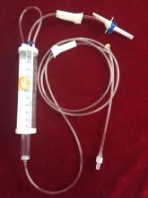 Sterile Burette Iv Infusion Giving Set For Pediatric