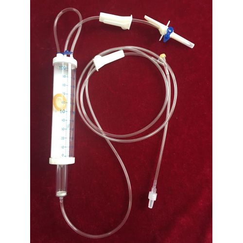 Set de perfusion stérile pour burette iv pour pédiatrie