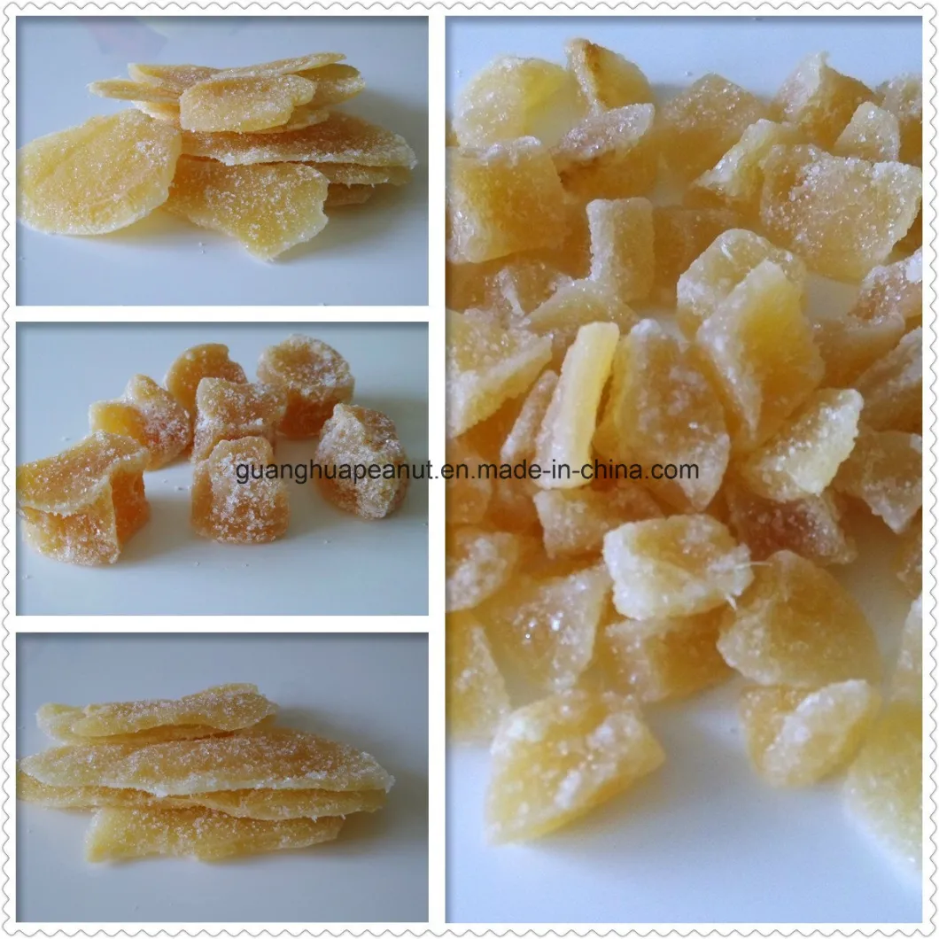 Fresh Varieties of Crystallized Ginger Slices