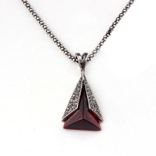 Fashion Jewelry Design Taper Ruby Necklace Dd118