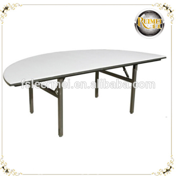 foldable half moon banquet table