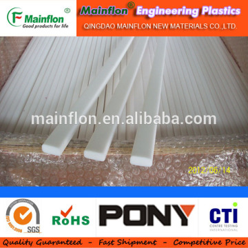 Custom Made Square Shaped PTFE Rod, rectangular PTFE Rod