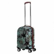 Fashionable hardside trolley case, made of PC