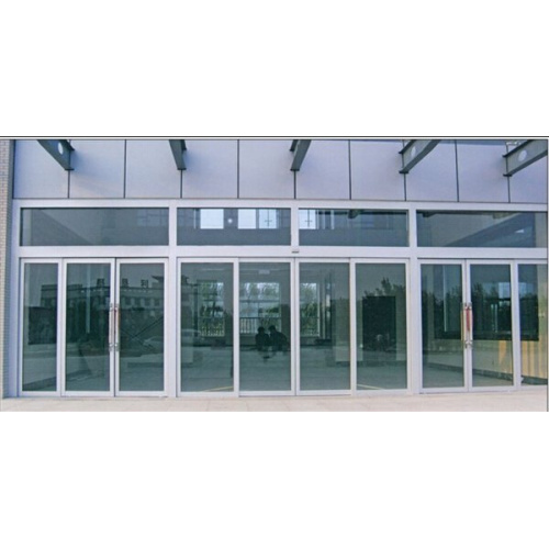 Bank Automatic Stainless Steel Glass Sliding Door