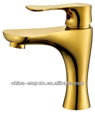 elegant gold color basin mixer,basin mixer alloy zinc,basin mixer tap