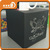 China supplier folding black paper shoe box