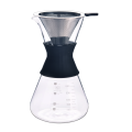 Giet over koffiezetapparaat met borosilicaatglas 600 ml