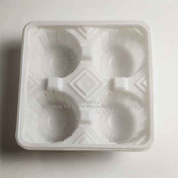 top leader white pp material cupcake trays