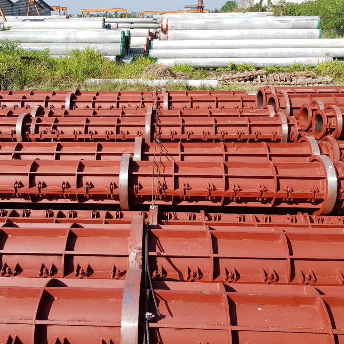 concrete column pile steel mould