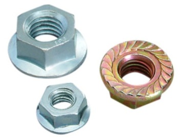 Industrial hardware Serrated Flange Nuts